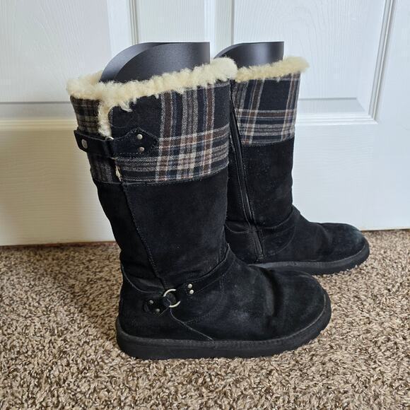 UGG Australia Maura‎ Boots-Black-Girls 6 - Picture 6 of 8